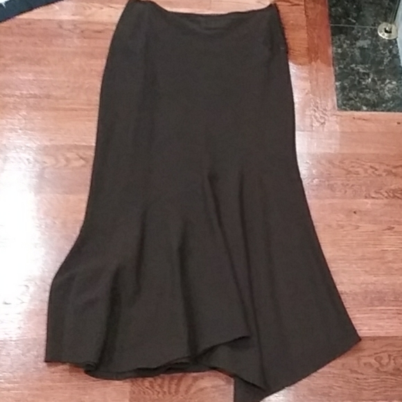 John Galliano brown wool skirt - Picture 1 of 4